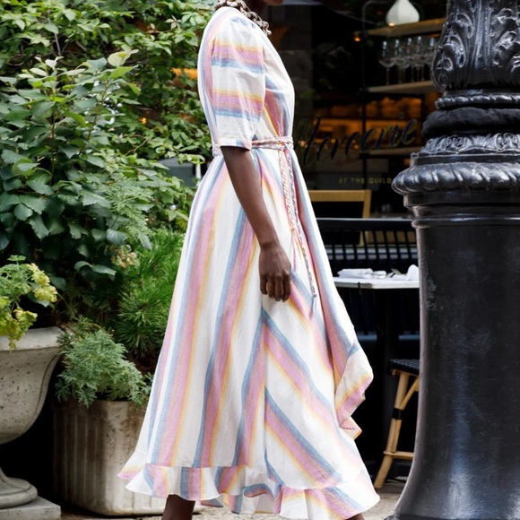 Alix of Bohemia Lola Sunset Wrap Dress - Picture 4 of 11